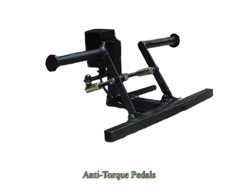 Helicopter simulator Rudder or Anti-Torque pedals